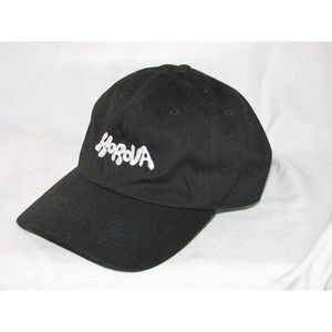 Korova Hat Baseball Cap Black Adjustable Strap Loop Buckle Vape Comfort
